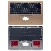 For Macbook Air 13 2020 M1 A2337 EMC3598 C-side Cover + US Edition Key Board (Gold)