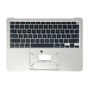 For Macbook Air 13 2020 M1 A2337 EMC3598 C-side Cover + US Edition Key Board (Silver)