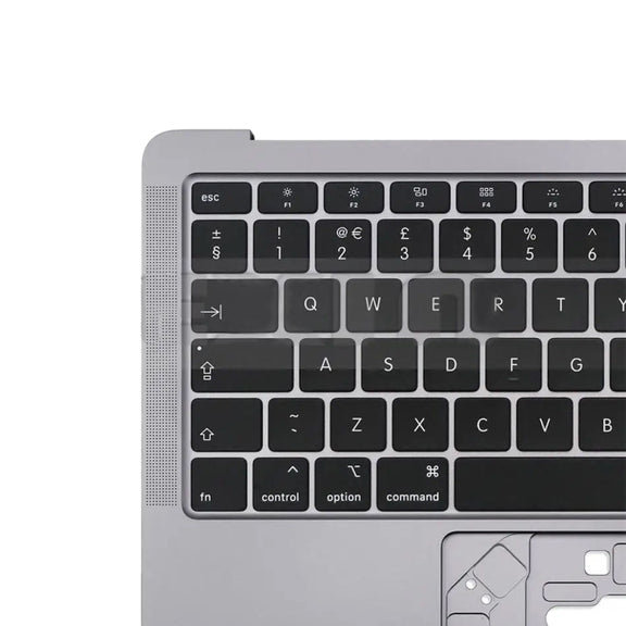 For Macbook Air 13 A2179 2020 C-side Cover + UK Edition Key Board(Black)