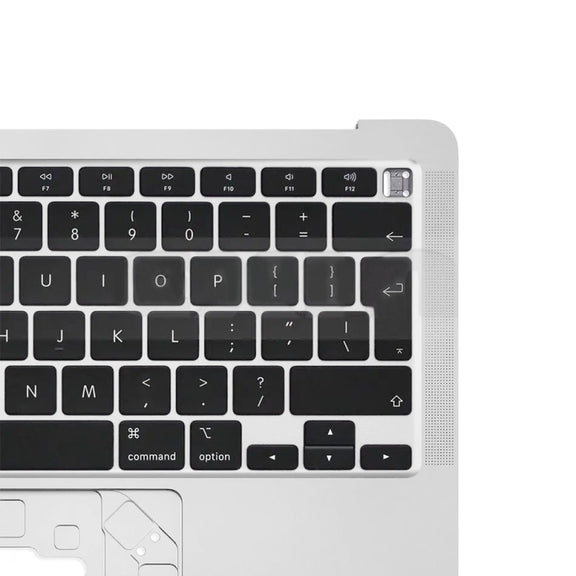 For Macbook Air 13 A2179 2020 C-side Cover + UK Edition Key Board(Silver)