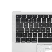 For Macbook Air 13 A2179 2020 C-side Cover + UK Edition Key Board(Silver)