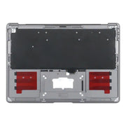 For Macbook Air 13 A2179 2020 C-side Cover + US Edition Key Board (Grey)