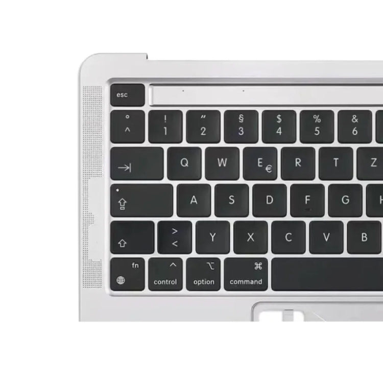 For Macbook Pro 13 inch 2021 A2338 C-side Cover + UK Edition Key Board (Silver)
