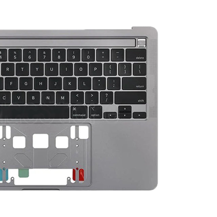For Macbook Pro 13 inch 2021 A2338 C-side Cover + US Edition Key Board (Grey)