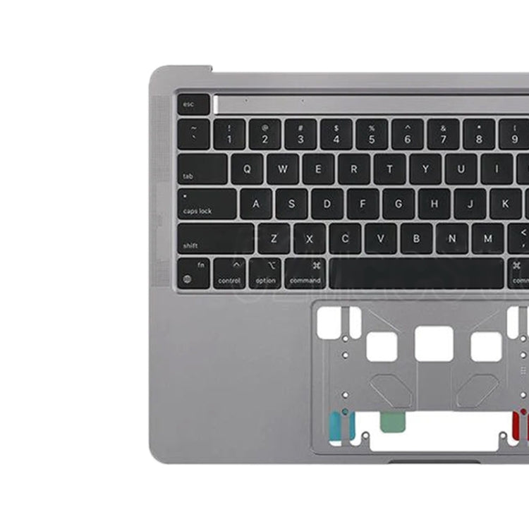 For Macbook Pro 13 inch 2021 A2338 C-side Cover + US Edition Key Board (Grey)