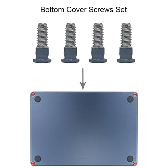 For MacBook Air 15.3 M2 A2941 Bottom Cover Screws Set (Grey)