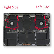 1 Pairs CPU Cooling Cooler Fan For MacBook Pro M2 14 A2779 2023 EMC3650