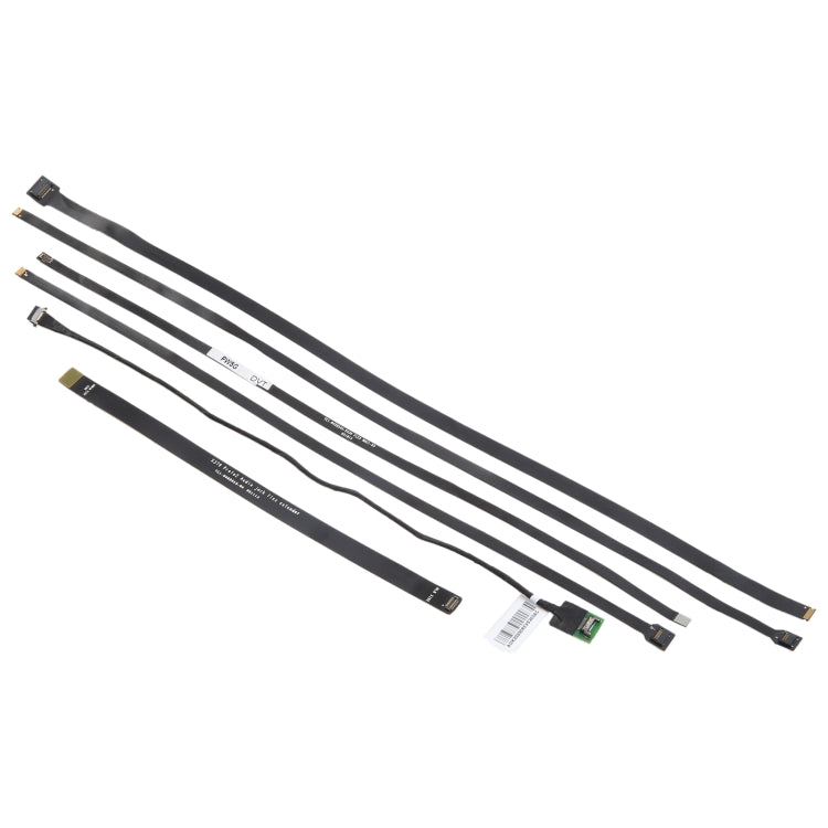 For MacBook Series 6 in 1 Audio Jack / Battery / Microphone / Speaker / Camera / Power Fingerprint Button Extension Testing Flex Cable