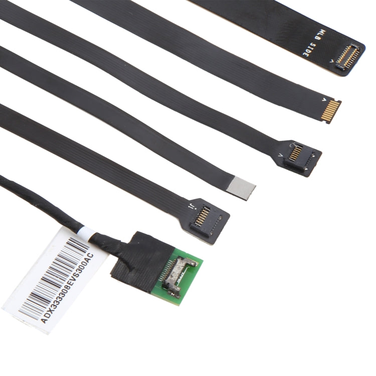 For MacBook Series 6 in 1 Audio Jack / Battery / Microphone / Speaker / Camera / Power Fingerprint Button Extension Testing Flex Cable
