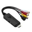 HD Video to 3RCA AV CVBS Converter Adapter - Converter by PMC TechLife | Online Shopping South Africa | PMC TechLife | Buy Now Pay Later Mobicred