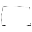 For MacBook Air 15.3 inch M2 A2941 2023 EMC8301 LCD Screen Display Ring Bezel Frame Rubber - Rubber Mats by PMc TechLife | Online Shopping South Africa | PMc TechLife | Buy Now Pay Later Mobicred