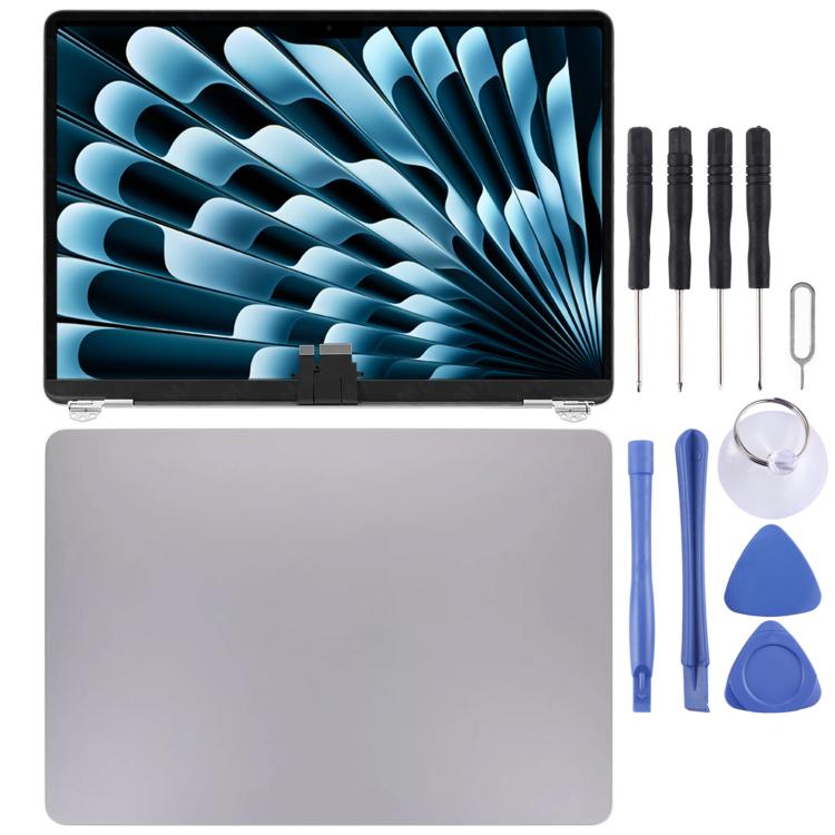 For MacBook Air Retina 15.3 inch M2 A2941 2023 EMC8301 Original Full LCD Display Screen(Gray)