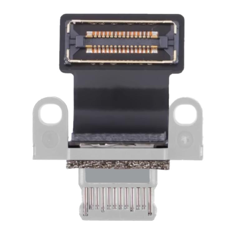 For Macbook Pro 14 2023 A2779 821-03084-A Charging Port Flex Cable (Silver)