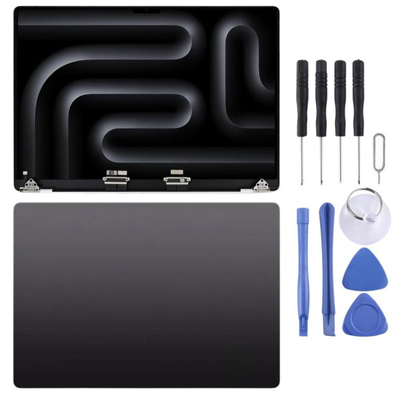 For MacBook Pro M3 Pro 14 inch A2992 2023 EMC8407 Original Full LCD Display Screen(Gray)
