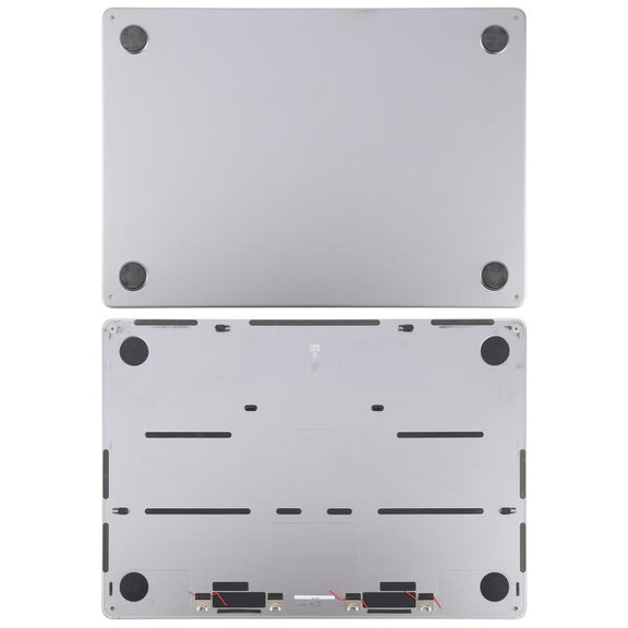 For MacBook Air 13.6 inch A3113 2024 EMC8611 Computer Case Bottom Cover (Grey)