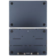 For MacBook Air 13.6 inch A3113 2024 EMC8611 Computer Case Bottom Cover (Midnight) - Bottom Cover by PMc TechLife | Online Shopping South Africa | PMc TechLife | Buy Now Pay Later Mobicred