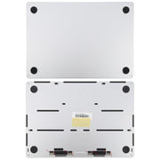 For MacBook Air 13.6 inch A3113 2024 EMC8611 Computer Case Bottom Cover (Silver)
