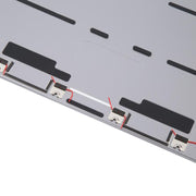 For MacBook Air M3 15 inch A3114 2024 EMC8612 Computer Case Bottom Cover (Grey)