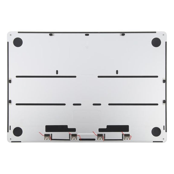 For MacBook Air M3 15 inch A3114 2024 EMC8612 Computer Case Bottom Cover (Silver)