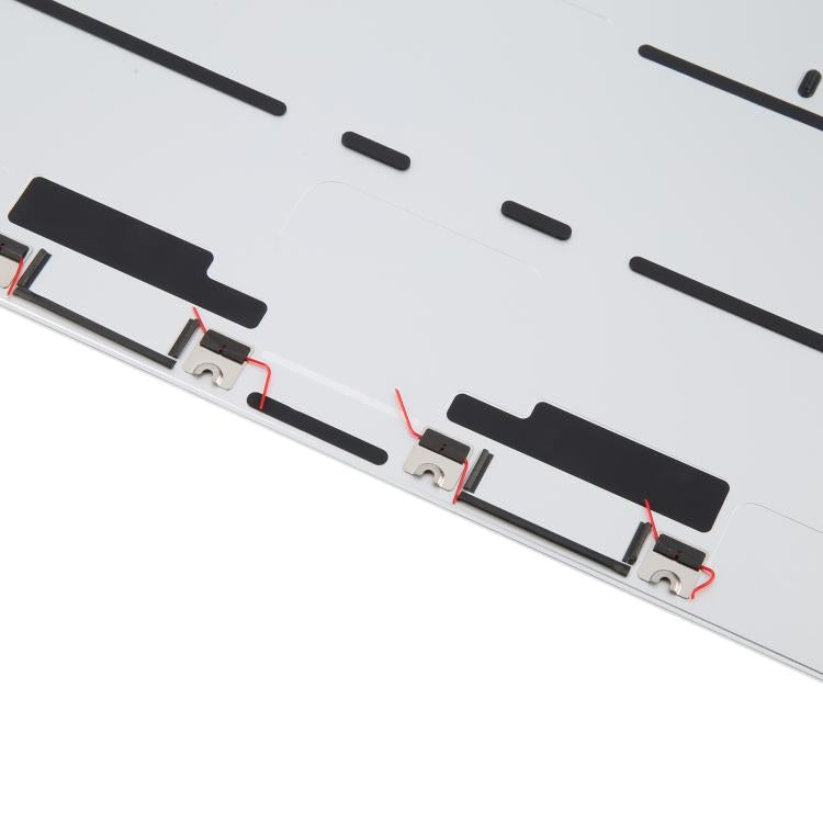 For MacBook Air M3 15 inch A3114 2024 EMC8612 Computer Case Bottom Cover (Silver)