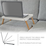 For MacBook Pro 16 inch A2141 (2019) PC + TPU Two Colors Laptop Protective Case(Grey)