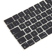 For Macbook Air 13.3 / 15.3 M2 A2681 A2941 UK English Version Keycaps (Midnight)
