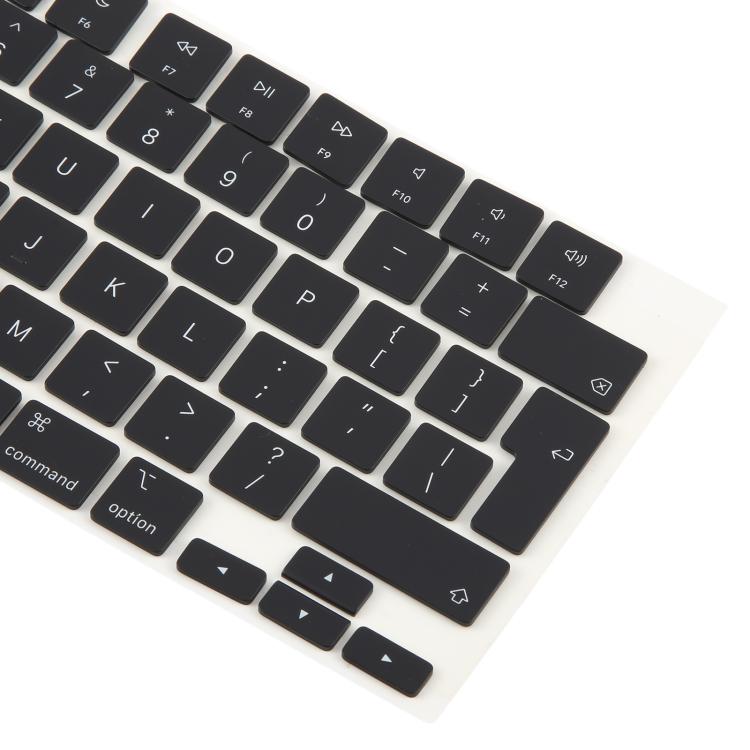For Macbook Air 13.3 / 15.3 M2 A2681 A2941 UK English Version Keycaps (Midnight)