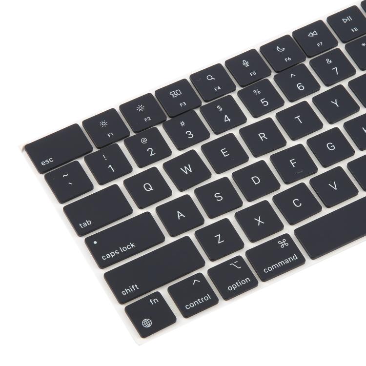 For Macbook Air 13.3 / 15.3 M2 A2681 A2941 US English Version Keycaps (Midnight)