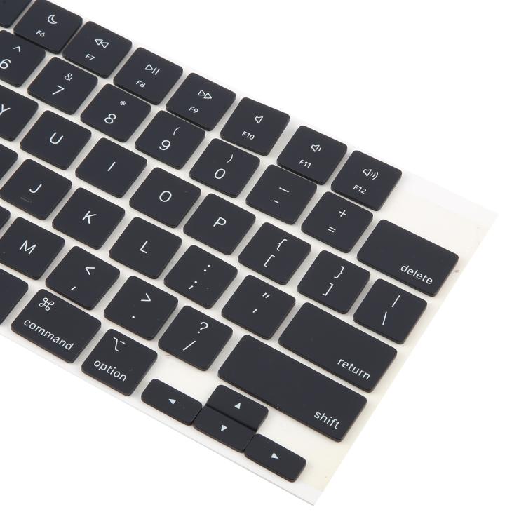 For Macbook Air 13.3 / 15.3 M2 A2681 A2941 US English Version Keycaps (Midnight)