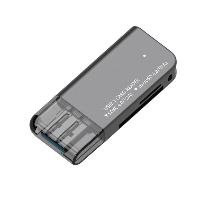 V30 / V60 / V90 USB3.1 Multifunction Card Reader Support SD / TF Card (Tarnish)