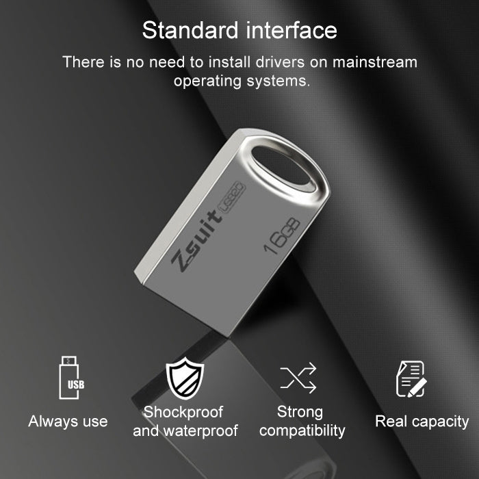 Zsuit 128GB USB 3.0 Mini Metal Ring Shape USB Flash Disk