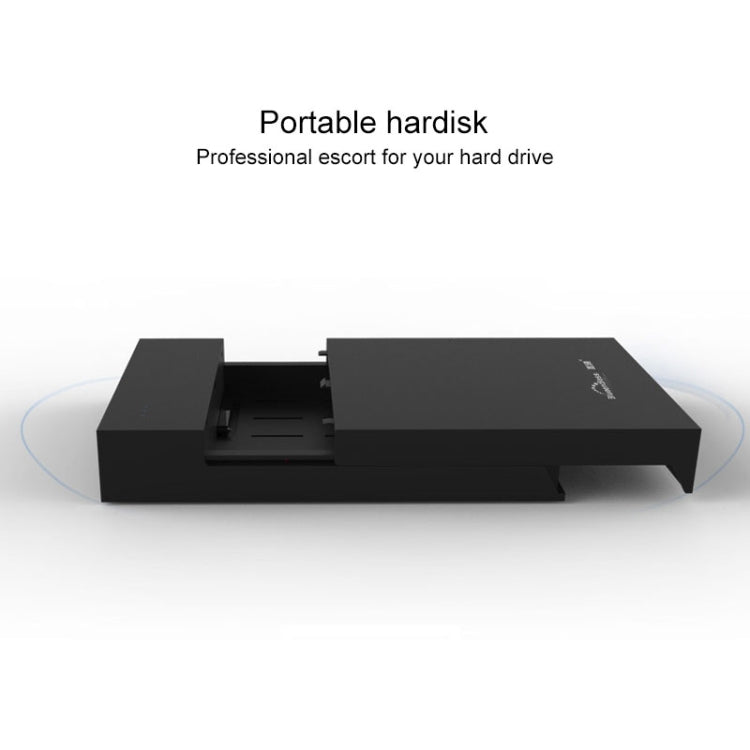 Blueendless 2.5 / 3.5 inch SSD USB 3.0 PC Computer External Solid State Mobile Hard Disk Box Hard Disk Drive (US Plug)