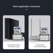 Blueendless 2.5 / 3.5 inch SATA USB 3.0 2 Bay Offline Copy Hard Drive Dock (UK Plug)