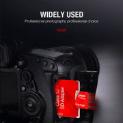 MICRODATA 128GB Class10 Red and Grey TF(Micro SD) Memory Card