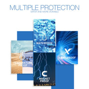 STICKDRIVE 128GB High Speed U3 Blue and Black TF(Micro SD) Memory Card