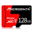 MICRODATA 128GB U3 Red and Black TF(Micro SD) Memory Card - free shipping - PMC TechLife - Order now!