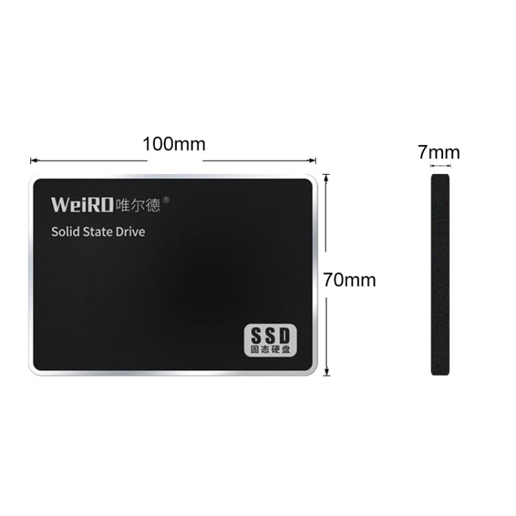 WEIRD S500 1TB 2.5 inch SATA3.0 Solid State Drive for Laptop, Desktop