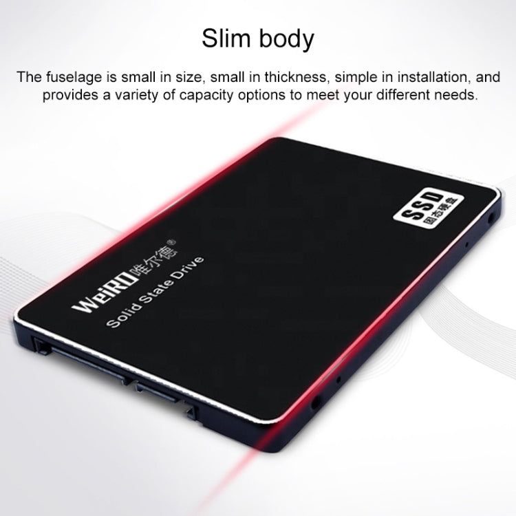 WEIRD S500 120GB 2.5 inch SATA3.0 Solid State Drive for Laptop, Desktop