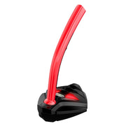K1 Desktop Omnidirectional USB Wired Mic Condenser Microphone with Phone Holder, Compatible with PC / Mac for Live Broadcast, Show, KTV, etc(Black + Red)