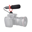 YELANGU YLG9930B MIC05 Professional Interview Condenser Video Shotgun Microphone with 3.5mm Audio Cable for DSLR & DV Camcorder(Black) - Camera Microphone by YELANGU | Online Shopping South Africa | PMC TechLife | Buy Now Pay Later Mobicred