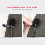 YELANGU YLG9926B MY2 Mini Lavalier Microphone for Mobile Phones / Tablets /  Digital Cameras (Black)