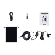 YELANGU YLG9926B MY2 Mini Lavalier Microphone for Mobile Phones / Tablets /  Digital Cameras (Black)