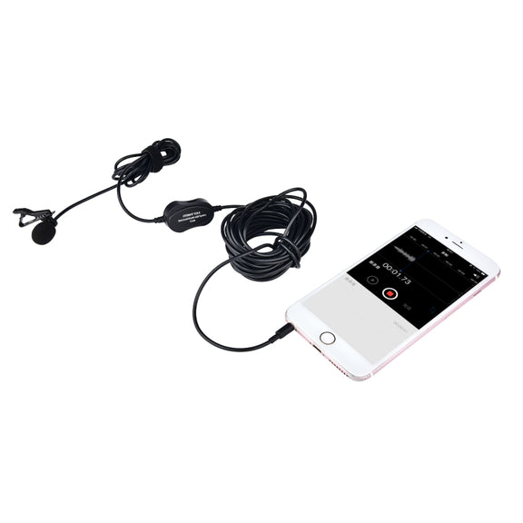 YELANGU YLG9926B MY2 Mini Lavalier Microphone for Mobile Phones / Tablets /  Digital Cameras (Black)