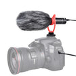 YELANGU MIC015 Professional Interview Condenser Video Shotgun Microphone with 3.5mm Audio Cable for DSLR & DV Camcorder (Black) - free shipping - PMC TechLife - Order now!