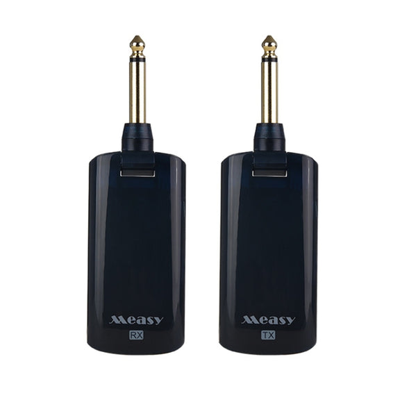 Measy AU688-U 20 Channels Wireless Guitar System Rechargeable Musical Instrument Transmitter Receiver