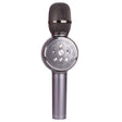 K2 Bluetooth 5.0 Karaoke Live Colorful Lights Wireless Bluetooth Microphone (Grey) - Microphone by PMC TechLife | Online Shopping South Africa | PMC TechLife | Buy Now Pay Later Mobicred