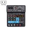 TEYUN NA4 4-channel Small Mixing Console Mobile Phone Sound Card Live Broadcast Computer Recording Console Processor, EU Plug(Black) - Live Sound Effects Processors by TEYUN | Online Shopping South Africa | PMC TechLife | Buy Now Pay Later Mobicred