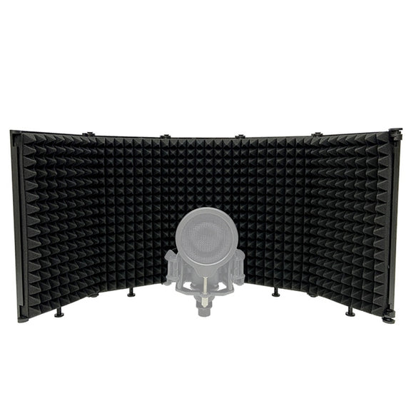 TEYUN S5 Microphone Soundproof Cover Windproof and Sound-absorbing Accessories(Black)