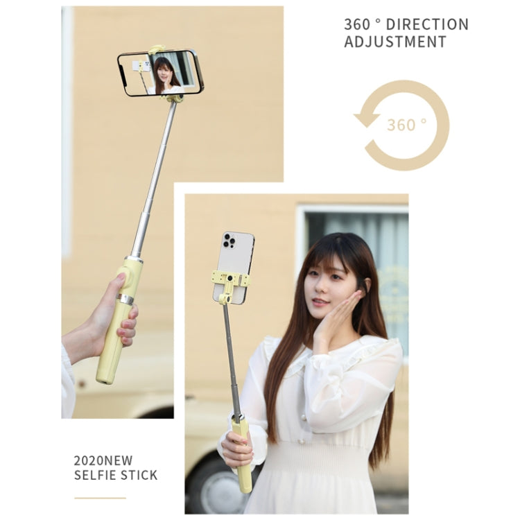 M01S Bluetooth Remote Control Dual Fill Light Tripod Selfie Stick (Black)