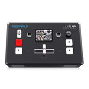 FEELWORLD L1 PLUS Multi-camera Video Mixer Switcher Touch Screen PTZ Control USB3.0 Fast Streaming Switcher (UK Plug)